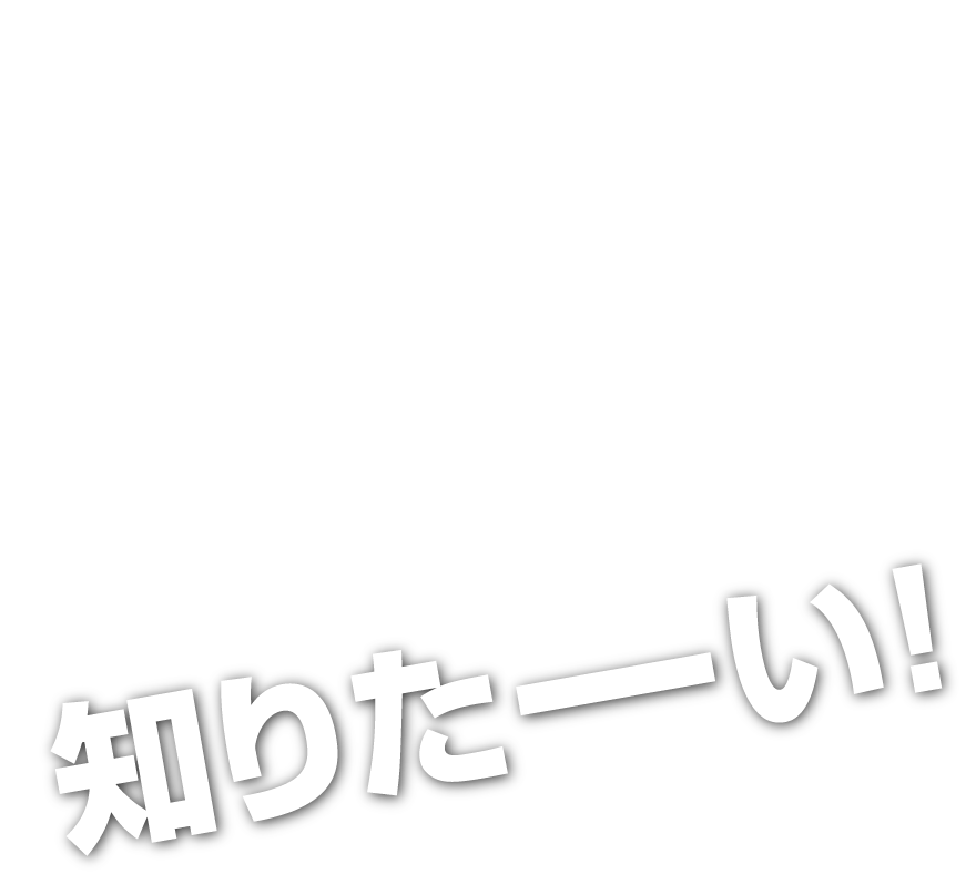 知りたーい！